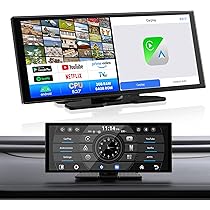 GetPairr Vista 11.4インチ ディスプレイオーディオ　モニター Amazon.co.jp: GETPAIRR ポータブルディスプレイオーディオ 11インチ大